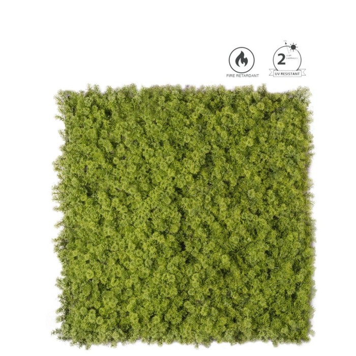 TAPPETO ERBA CM100X100 FIRE RETARD